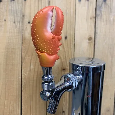 Lobster Claw MINI Tap Handle For Beer Keg Kegerator Fishing Crabbing Crab Feed • $24.99