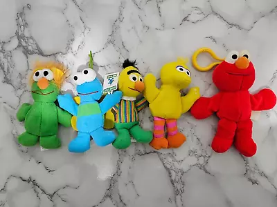 Sesame Street Mini Big Bird Bert Twiddlebug Honker Elmo Stuffed Animal Plush Toy • $15