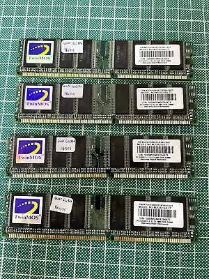 TwinMOS 4 Memory Modules For Apple G5 Mac Pro 2GB Total • $30