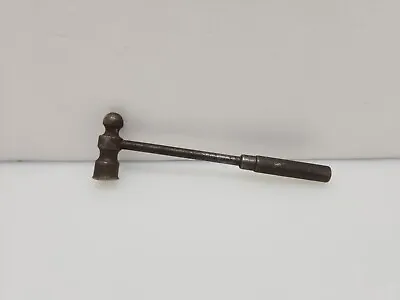 Vintage Antique Machinist Ball Peen Hammer All Metal 7 1/2  Well Used • $17.09
