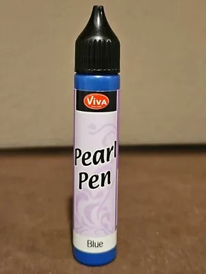 Viva Decor Pearl Pen For Scrapbooking -  Blue - 25 Ml • $9.79