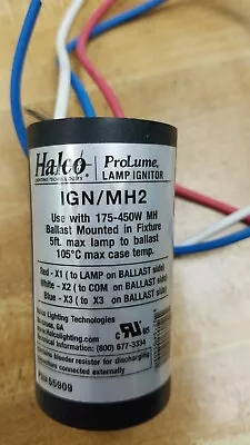 Halco Ign/mh2 Metal Halide Lamp Ignitor 175-450 Watt • $8