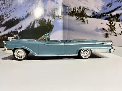 Blue 1959 AMT Promotional Mercury Park Lane Convertible Friction Car  1:25 Scale • $95