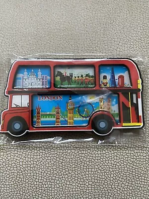 London Big Ben Red Bus Souvenir Fridge Magnet Kitchen Decor Holiday Gift • £2.99