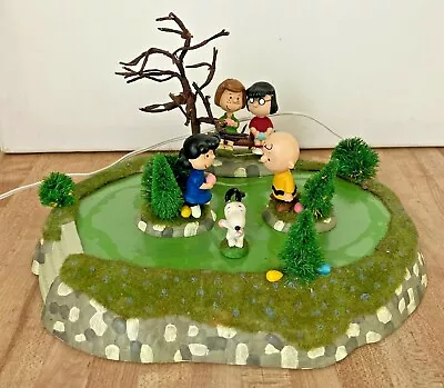 Department 56 Peanuts Animated Easter Beagle Egg Hunt Year 2006 Snoopy • $110
