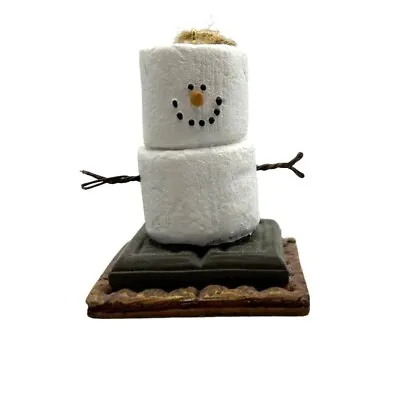 Original S'Mores 3  Snowman Christmas Ornament Midwest Of Cannon Falls Gift • $11.24