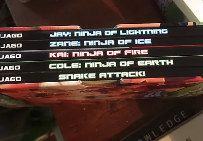 LEGO Ninjago Master Collection Ice Fire Earth Snake Lightning 5 Pb Box Set • $10.20