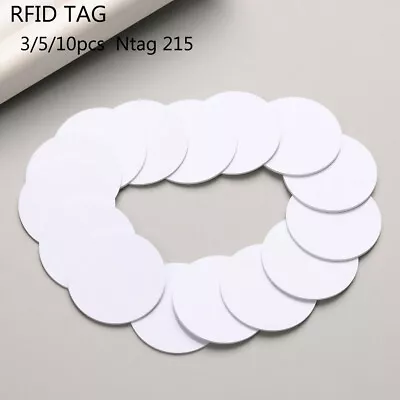 Mini Universal Consumption Sample NFC Tag Smart Chip RFID Ntag 215 • $3.93