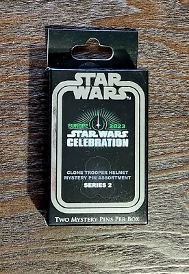 Star Wars Celebration 2023 Mystery Blind Box Clone Trooper Helmet Pin Set Sealed • $101.64