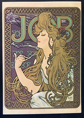 Postcard - Alphonse Mucha - Job - Dover • $2.99