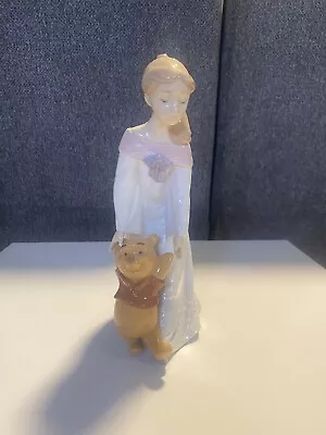 Lladro Nao Disney Fun With Winnie The Pooh #1593 Brand New Mint & Boxed! • £120