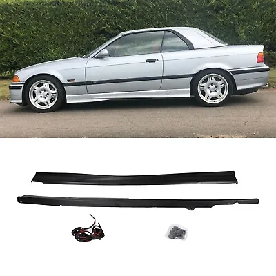 $118.90 • Buy M3 Style Wide Body Side Skirts Body Kit For 92-98 BMW 3 Series E36