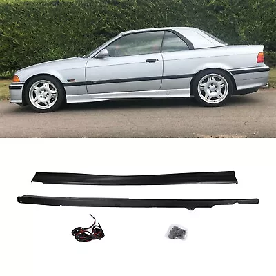 M3 Style Wide Body Side Skirts Body Kit For 92-98 BMW 3 Series E36 • $118.90