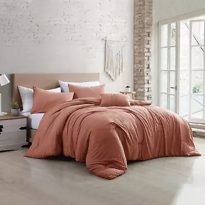 - Comforter Set - Down Alternative Brushed Microfiber - Elegant All Season Bedsp • $62.99