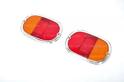 $299.99 • Buy Euro Taillight Lens Set For VW T1 Bus Split Type 2 Late Model & T2 Bay Early