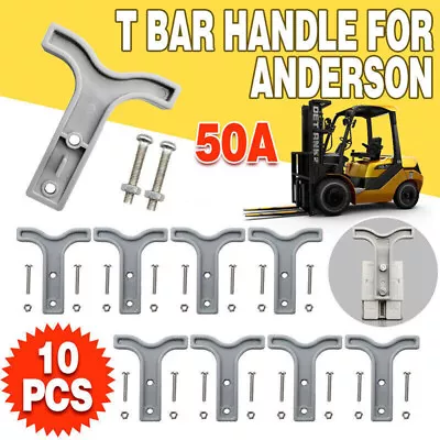 10PCS Grey T Bar Handle For Anderson Style Plug Connectors Tool 50AMP 12-24V • $15.57