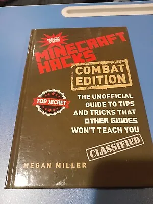 Minecraft Hacks Top Secret Combat Edition By Megan Miller Hardcover Book • $13