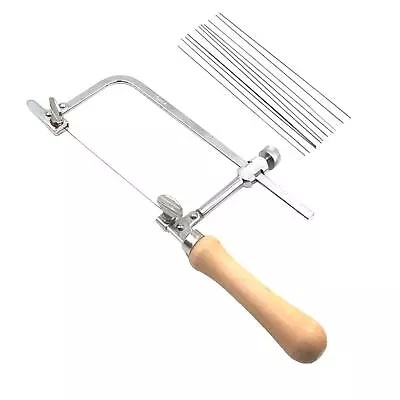 Jewelers Saw With 12 Saw Blade Hand Tool For Jewelry Making DIY Coping Saw • $32.85