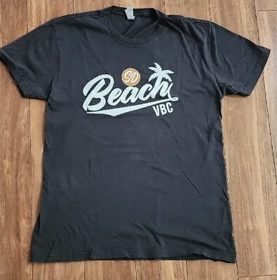SD Beach Volleyball Beach Club T-Shirt Sz Medium San Diego California Beach Tee • $12