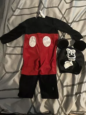 Mickey Mouse Halloween Costume By Disney Baby. Sz 12-18 Months • $15