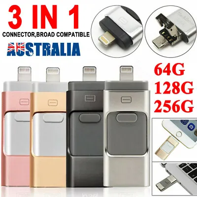 $22.99 • Buy 1T USB I Flash Drive Disk Storage Memory Stick For IPhone IPad PC IOS Android AU
