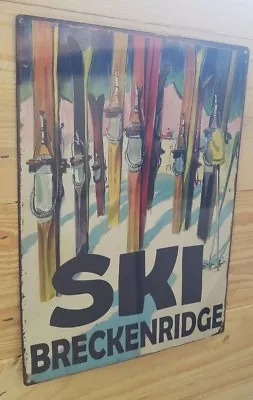 $24.99 • Buy Vintage Ski Customizable Heavy Duty Steel Sign-mountain Home Decor