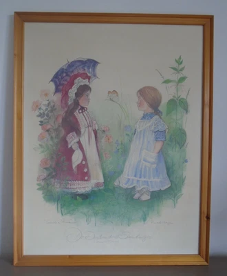 £19.95 • Buy Large Framed Print Of Two Young Girls At Legoland Park By Mads Stage