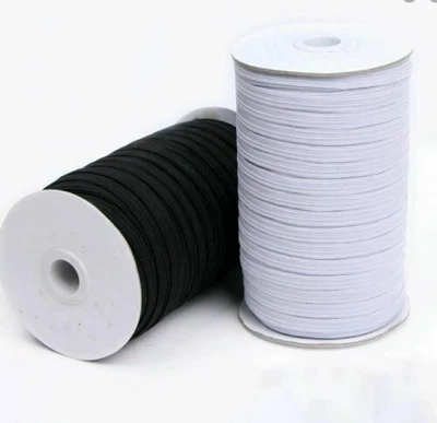 £3.89 • Buy Flat Elastic Elastic Cord Sewing Elastic Face Mask Elastic Band Elastic Craft UK