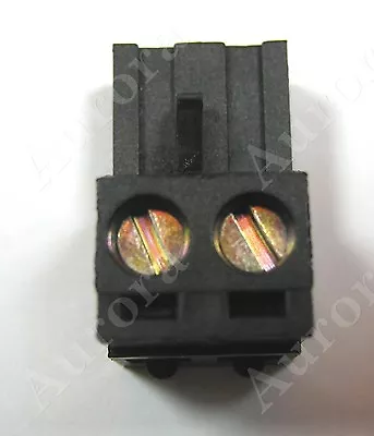 2 Pin - 5mm Black / Terminal Block Connector - Crestron Speakercraft Niles  • $1.25