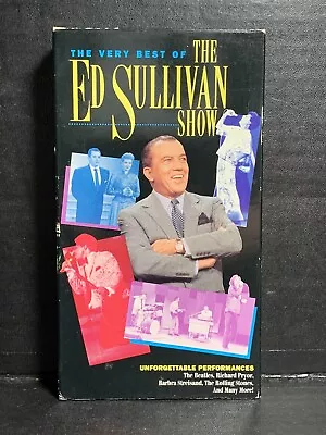 The Very Best Of The Ed Sullivan Show: Unforgettable Performances (VHS) • $9.99