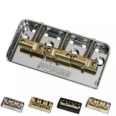 £18.99 • Buy Wilkinson Telecaster Compatible Short Bridge -Compensated Brass Saddles