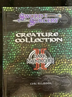 $35 • Buy Creature Collection Dark Menagerie HARDCOVER D&D 3.5 Edition