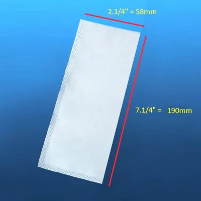 10X Rosin 45 Micron Mesh Reusable Filter Bags Polyester Weld 2.1/4  X 7.1/4  • $9.99