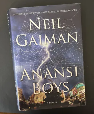 $25 • Buy Collectable Neil Gaiman Anansi Boys Hardcover 1st Edition 1st Signed