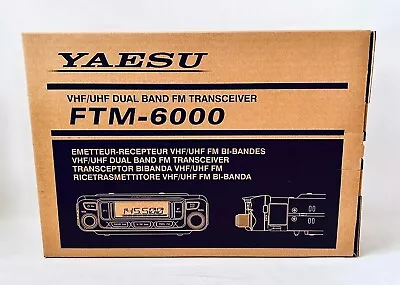 Yaesu FTM-6000 Series 144/430MHz Dual Band FM Mobile Transceiver 50W / 20W(S) • $272.97