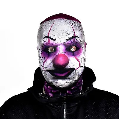 Killer Candy Clown Design 3D Effect Lycra Fabric Face Mask Halloween FS103 • $24.52