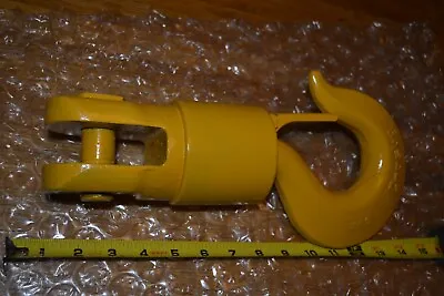 $275 • Buy Crosby 6 Ton Swivel Thrust Bearing Crane Hook.model S W Veller #61