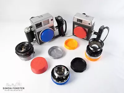 Mamiya Press & Universal Body & Lens Caps By FORSTER UK • $13.55