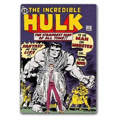 2023 Niue 1 Oz Silver $2 COMIX™ - The Incredible Hulk #1 • $112.81