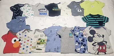 3 To 6 Month One Piece Baby Boy Clothes  Lot Of 20 • $37