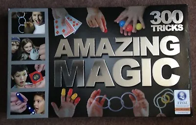 Amazing Magic Tricks Childrens Magic Toys Kids Game Age 8 Magic Kit 300 Tricks • $16.16