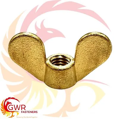 Wing Nuts Metric Butterfly Nuts Solid Brass M3 M4 M5 M6 M8 M10 M12 M16 M20 • £254