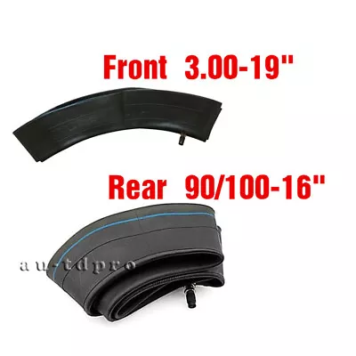 19  +16  Inner Tube Set Front 70/100-19 + Rear 90/100-16 HONDA YAMAHA DIRT BIKE • $32.86