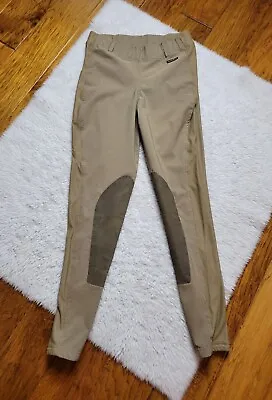 Kerrits Riding Leggings Breeches Tan Light Brown Pants Women's Large • $29.99