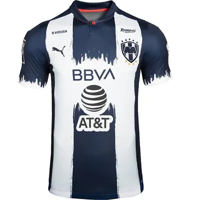 Puma Mens Rayados Monterrey Authentic Home Soccer Jersey Size XL Brand New • $49.49