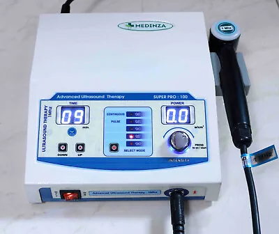 Ultrasound Therapy 1MHz Unit Medinza Super Pro 100 Ultrasound Therapy US Machine • $122.54