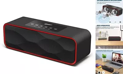 Portable Wireless Bluetooth Stereo Speaker With Powerful Sound 10W Acoustic  • $52.20