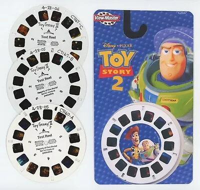 Toy Story 2 View-Master 3 TEST Reels And Copy Of Cover • $19.95