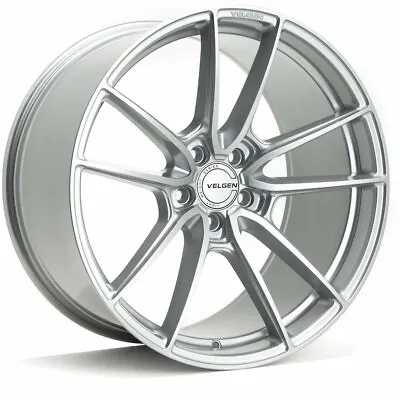 20  Velgen VF5 Silver 20x9 20x10.5 Forged Wheels Rims Fits Infiniti G35 Sedan • $3632.44