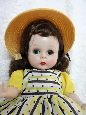 Vintage 1953 Strung Alexander-kins Brunette Wendy Doll  Ec • $144.99